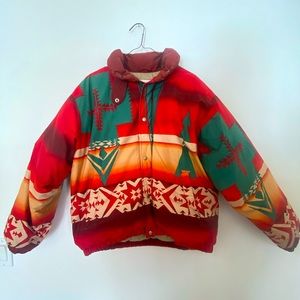 VINTAGE Ralph Lauren southwest puffy
